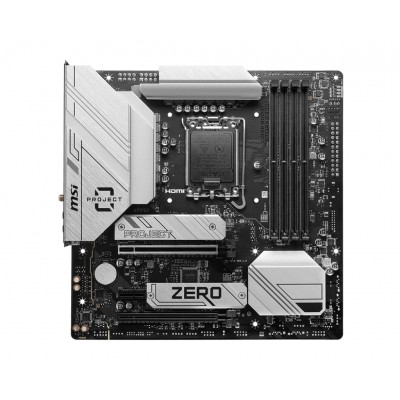 Scheda madrea MSI B760M Project Zero LAG 1700