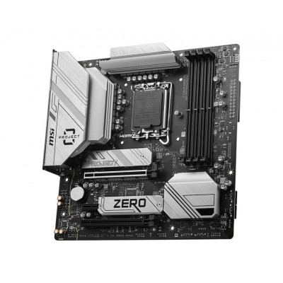 Scheda madrea MSI B760M Project Zero LAG 1700