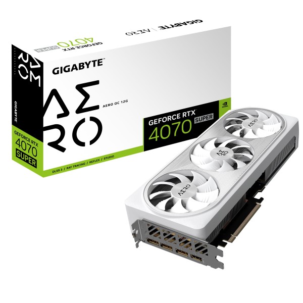 Scheda video Gigabyte GeForce RTX 4070 SUPER 12GB AERO OC