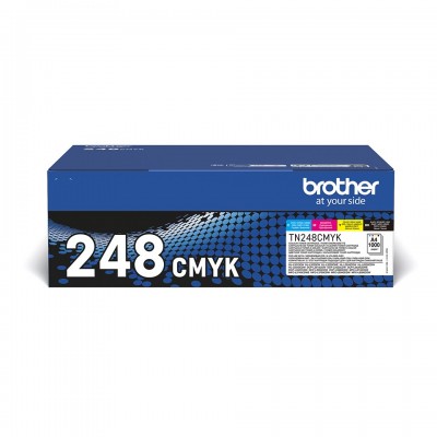 Toner Brother Multipack nero   ciano   magenta   giallo TN-248CMYK 4000 pagine