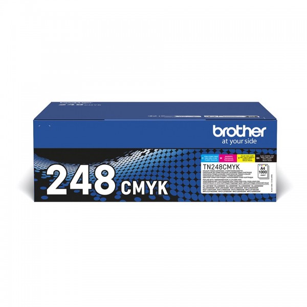 Toner Brother Multipack nero / ciano / magenta / giallo TN-248CMYK 4000 pagine