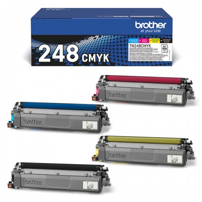 Toner Brother Multipack nero   ciano   magenta   giallo TN-248CMYK 4000 pagine