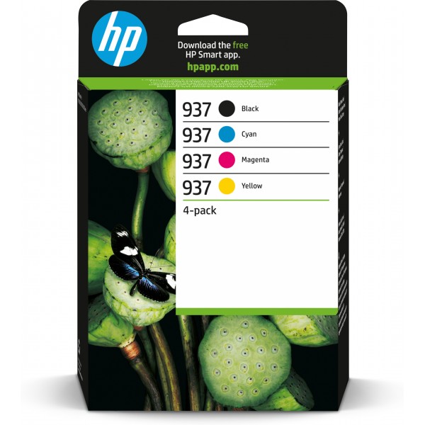 Multipack HP nero / ciano / magenta / giallo 6C400NE 937 3850 pagine