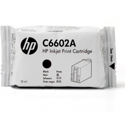 Cartuccia HP d'inchiostro nero SPS C6602A 18ml