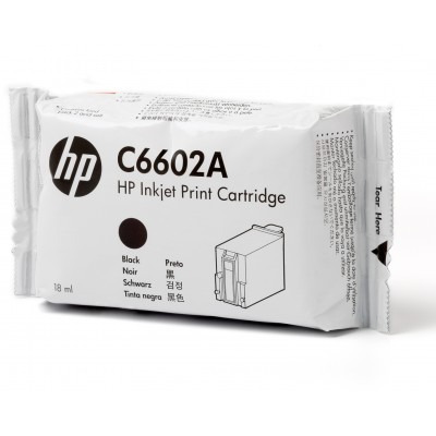 Cartuccia HP d'inchiostro nero SPS C6602A 18ml