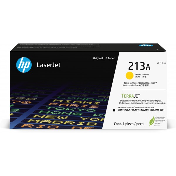 Toner HP giallo W2132A 3000 pagine