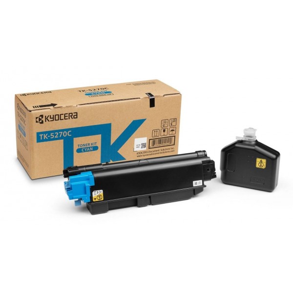 Toner Kyocera ciano TK-5270C 1T02TVCNL0 6000 pagine