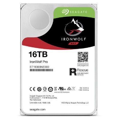 HDD Seagate IronWolf Pro ST16000NT001 3.5" 16 TB