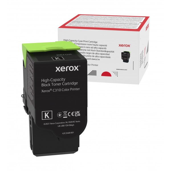 Toner Xerox nero 006R04364 C310/315 8000 pagine