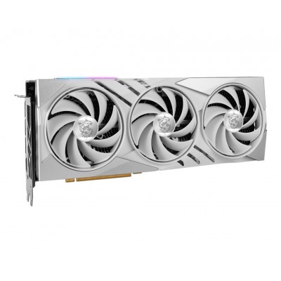 Scheda Video MSI Nvidia GeForce RTX 4070 Ti Super GAMING X SLIM 16GB GDDR6X Bianco