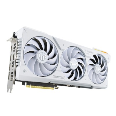 Scheda Video ASUS TUF Gaming Nvidia GeForce RTX 4070 Ti SUPER OC 16GB Bianca GDDR6X