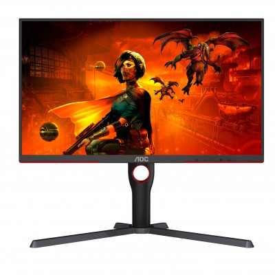 Monitor AOC Gaming U27G3X BK 27" 160Hz G-SYNC IPS 2 x DP 2 x HDMI Nero