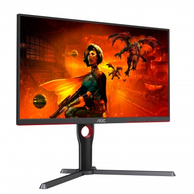 Monitor AOC Gaming U27G3X BK 27" 160Hz G-SYNC IPS 2 x DP 2 x HDMI Nero