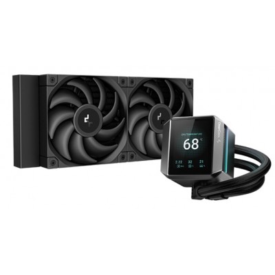 Dissipatore CPU a Liquido DeepCool MYSTIQUE 240mm LCD Nero