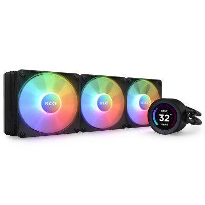 Dissipatore CPU a Liquido NZXT Kraken Elite 360 RGB 360 mm Nero