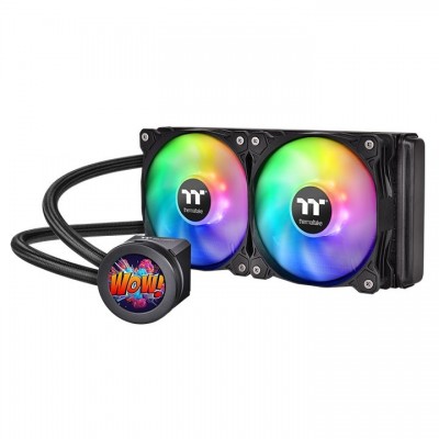 Dissipatore CPU a Liquido ThermalTake Floe Ultra 240 RGB AIO 240 mm Nero