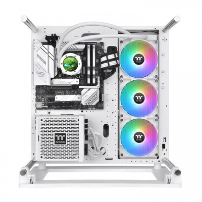 Dissipatore CPU a Liquido ThermalTake TH420 V2 Ultra ARGB Sync All-In-One Snow Edition 420 mm Bianco