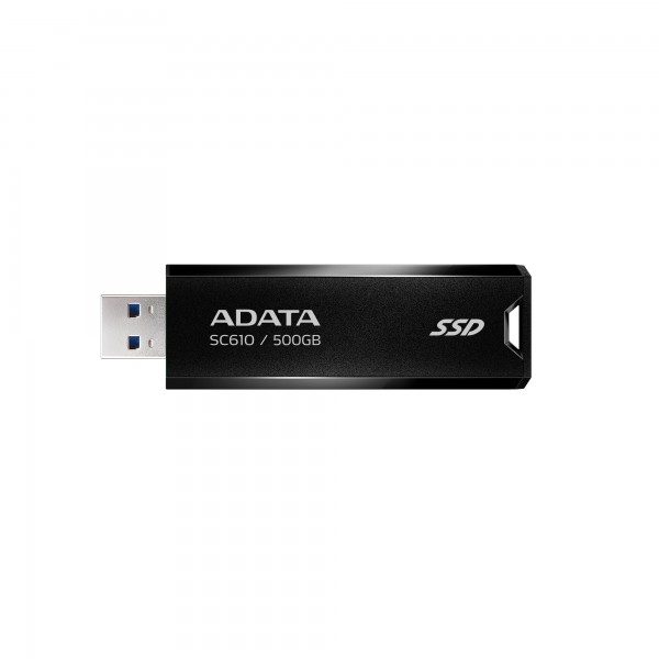 SSD Esterno ADATA SC610 500 GB USB-A 3.2 Gen 2 Nero