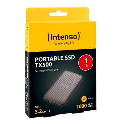 SSD Esterno Intenso TX500 1 TB USB-A 3.2 Gen 2 10 Gbit s