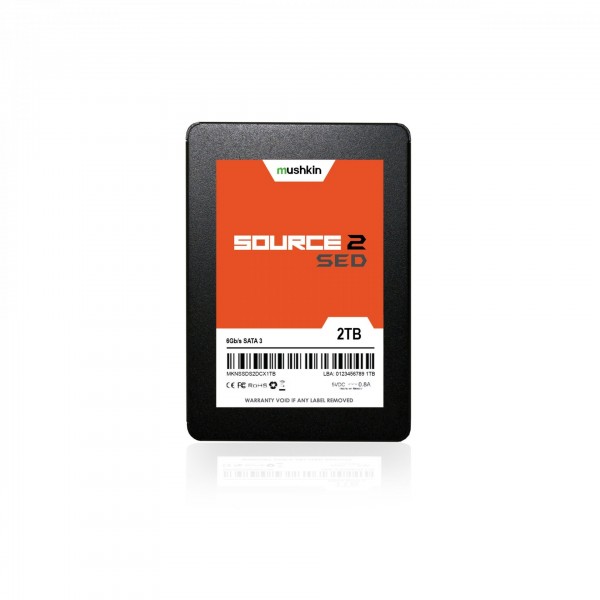 SSD Mushkin Source 2 SED 2 TB SATA 6 Gb/s 2,5" Nero