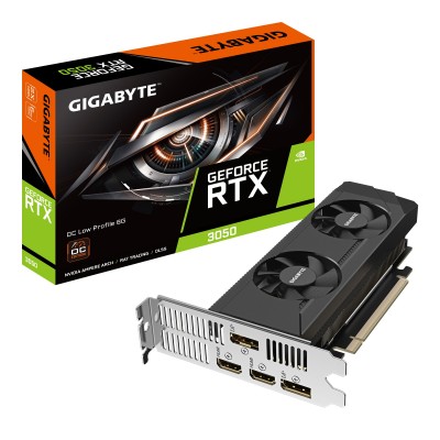 Scheda Video Gigabyte Nvidia GeForce RTX 3050 OC Low Profile 6G 6GB GDDR6