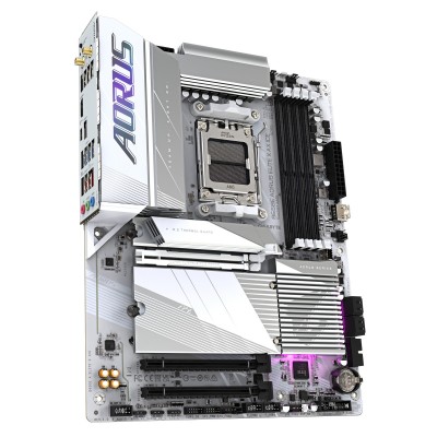 Scheda Madre GIGABYTE B650E Aorus Elite X ICE AM5 DDR5 ATX Bianca