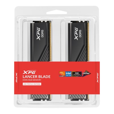 RAM ADATA XPG Lancer Blade DDR5 6000Mhz 32GB (2X16) RGB XMP EXPO NERO CL30