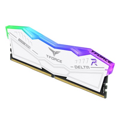 RAM Team Group DELTA DDR5 6400MHz 48GB (2x24) RGB XMP BIANCO CL32