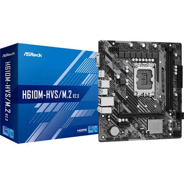 Scheda Madre ASRock H610M-HVS/M.2 R2.0