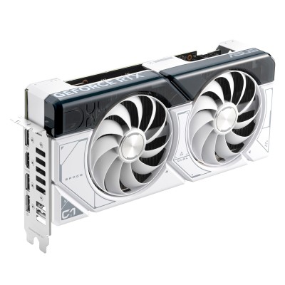 Scheda Video Asus Geforce RTX 4070 SUPER DUAL White Edition