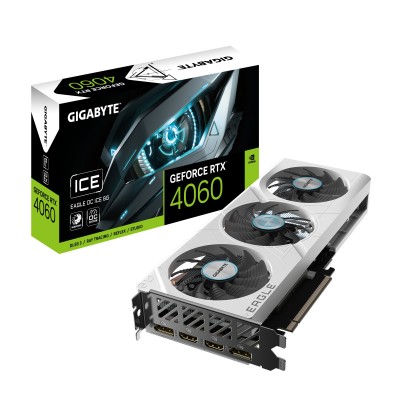 Scheda Video Gigabyte GeForce RTX 4060 EAGLE ICE OC