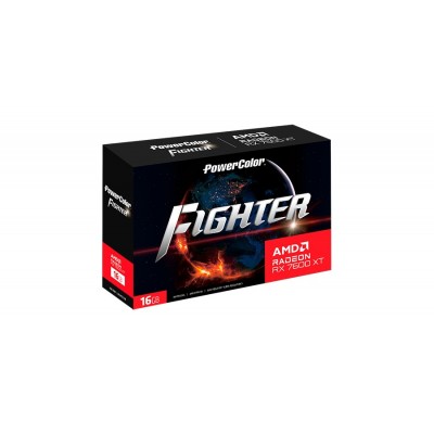 Scheda Video PowerColor Radeon RX 7600 XT Fighter 16GB