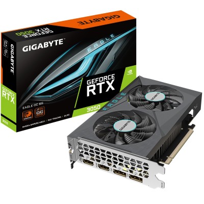 Scheda Video Gigabyte GeForce RTX 3050 Eagle OC 6 GB GDDR6