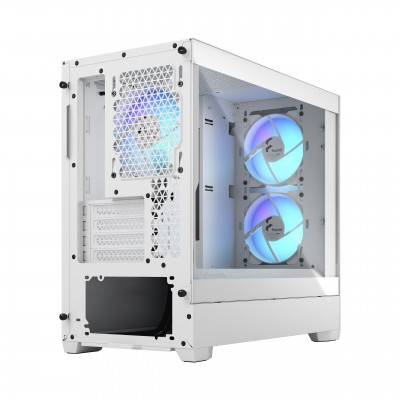 Case Fractal Design Pop Mini Air RGB Clear Tint Micro ATX Vetro Temperato Bianco