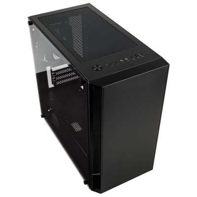 Case Kolink Citadel Micro ATX Case Vetro Temperato Nero