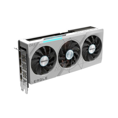 Scheda Video Gigabyte GeForce RTX 4070 Ti Super Eagle OC Ice 16GB GDDR6X Bianco