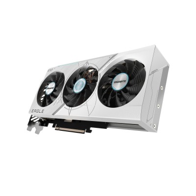 Scheda Video Gigabyte GeForce RTX 4070 Ti Super Eagle OC Ice 16GB GDDR6X Bianco