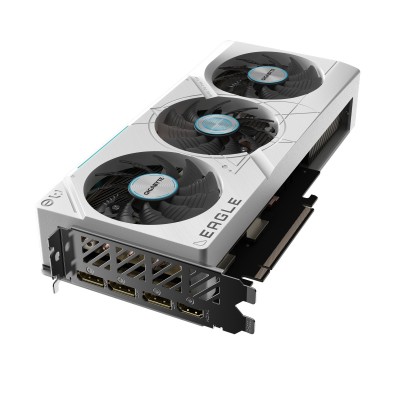 Scheda Video Gigabyte GeForce RTX 4070 Ti Super Eagle OC Ice 16GB GDDR6X Bianco