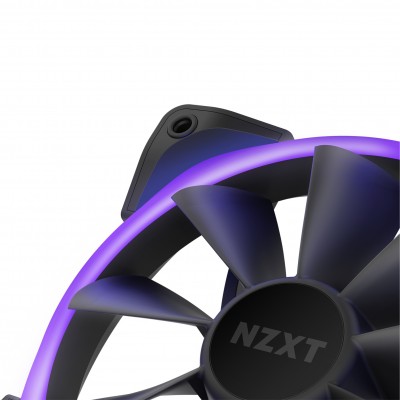 Ventole NZXT Aer RGB 14 cm Nero 2 pz