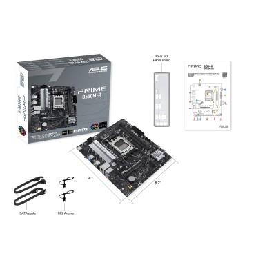 Scheda Madre ASUS Prime B650M-R Micro ATX AM5 DDR5