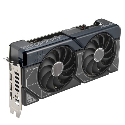 Scheda Video ASUS NVIDIA GeForce RTX 4070 Ti Super Dual O16G 16GB GDDR6 Nero