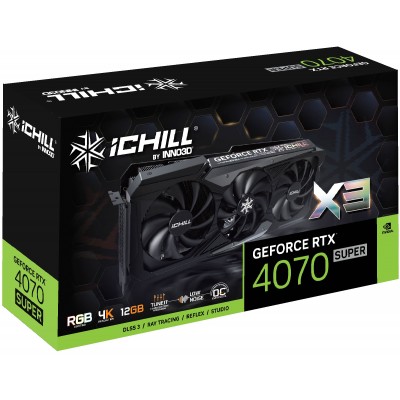 Scheda Video Inno3D GeForce RTX 4070 12 GB SUPER iChiLL X3