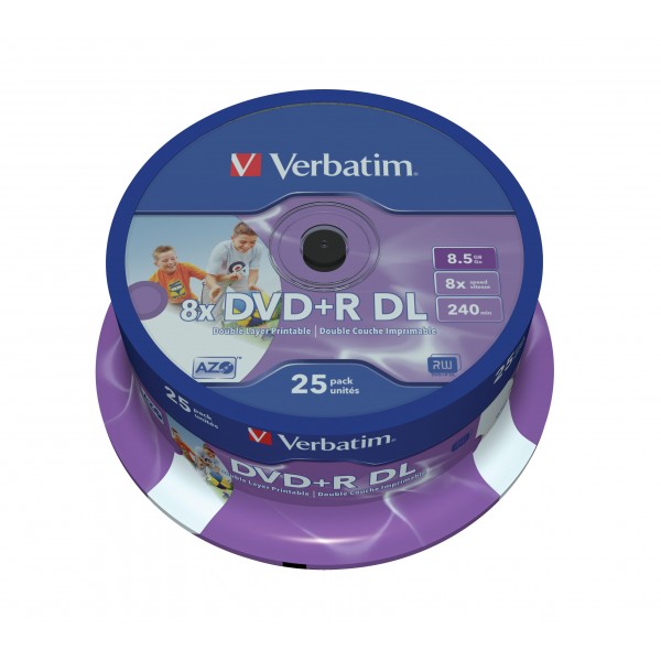 DVD Verbatim 43667 8,5 GB DL 25 pz