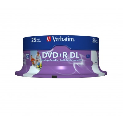 DVD Verbatim 43667 8,5 GB DL 25 pz