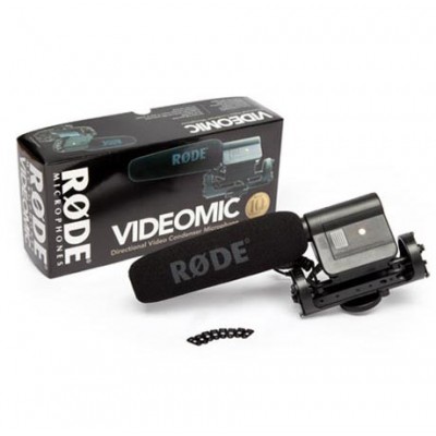 Microfono Rode Microfoni VideoMic Rycote Nero