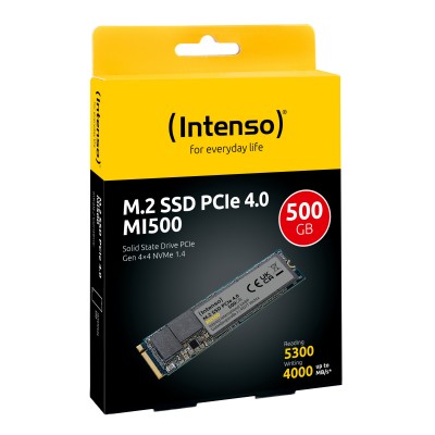 SSD INTENSO MI500 500 GB PCIe 4.0 x4 NVMe 1.4 M.2 2280