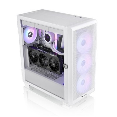 Case Thermaltake S250 TG ARGB Midi Tower Bianco