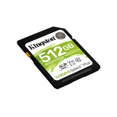 MICRO SDXC KINGSTON Canvas Select Plus 512 GB 