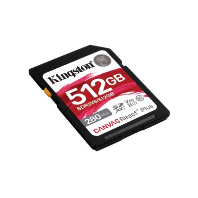 MICRO SDXC KINGSTON Canvas React Plus 512 GB 