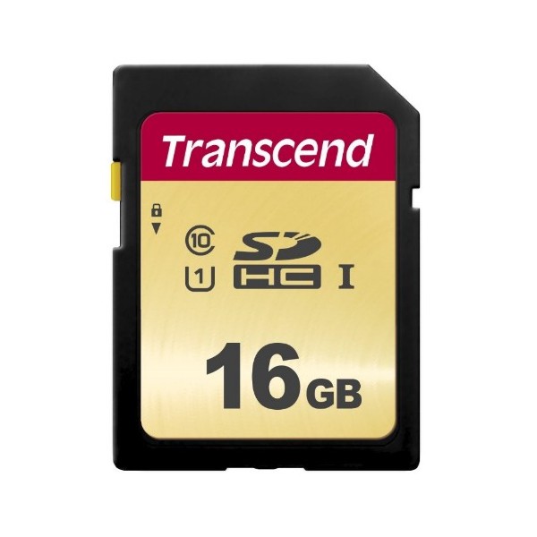 SCHEDA SD TRASCEND 500S 16GB